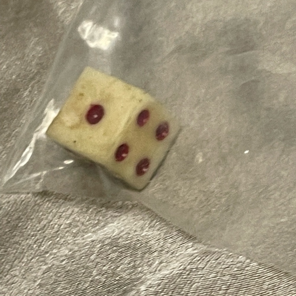 Antique bone die - Picture 2 of 6